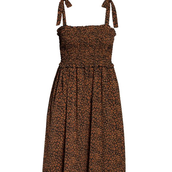 Treasure & Bond tie shoulder sundress - Picture 1 of 7